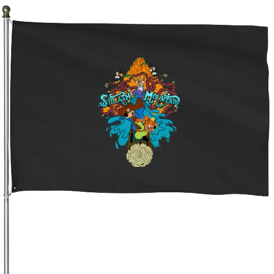 Splash Mountain  SALE!! Mickey Retro Disney Shirt, Mickey Checkered Shirt, Vintage Disney, Retro Mickey, Mickey Gift S-5XL House Flags