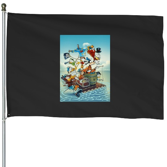 Scrooge McDuck  9SALE!! Mickey Retro Disney Shirt, Mickey Checkered Shirt, Vintage Disney, Retro Mickey, Mickey Gift S-5XL House Flags