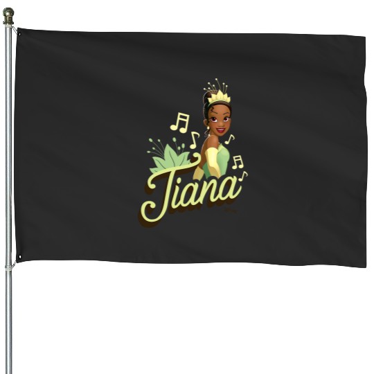 Disney Princess  Tiana Princess And The Frog House Flags
