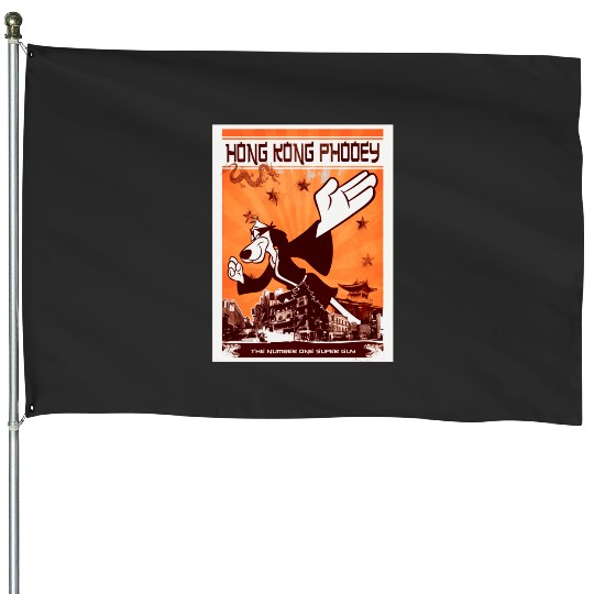 Funny Hong Kong Phooey Poster  SALE!! Mickey Retro Disney Shirt, Mickey Checkered Shirt, Vintage Disney, Retro Mickey, Mickey Gift S-5XL House Flags