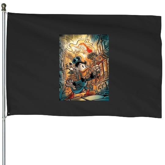 Scrooge McDuck  7SALE!! Mickey Retro Disney Shirt, Mickey Checkered Shirt, Vintage Disney, Retro Mickey, Mickey Gift S-5XL House Flags