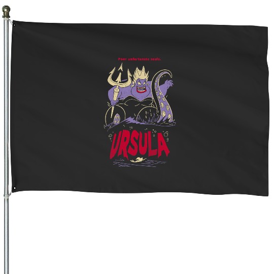 Disneys little mermaid ursula graphic House Flags