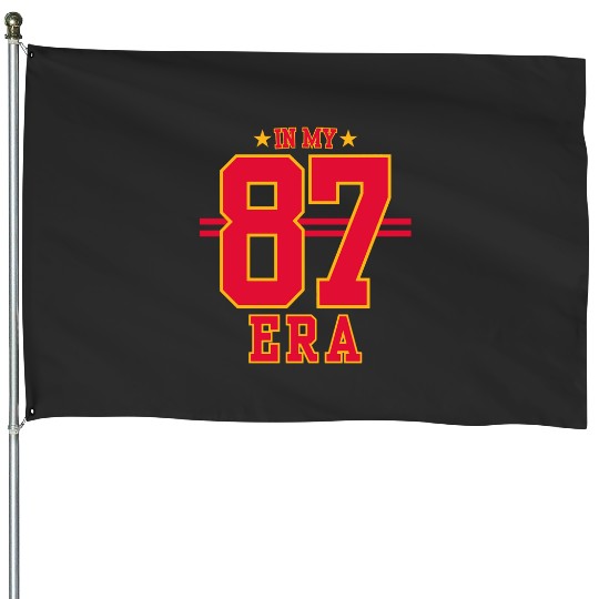 Discover 87 Era + Taylor and Travis Kelce House Flags
