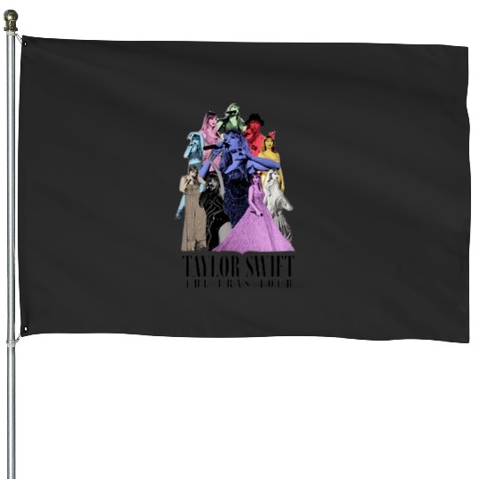 Discover Taylor The Eras Tour // Tour Concert Taylor House Flags