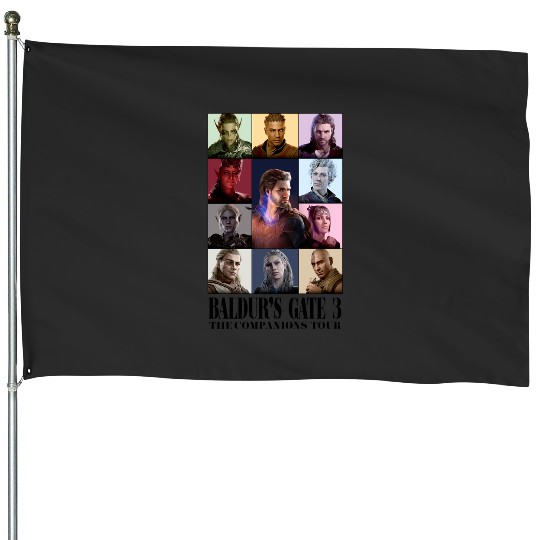 Baldurs Gate 3 - Eras Tour - Wizard Companion House Flags