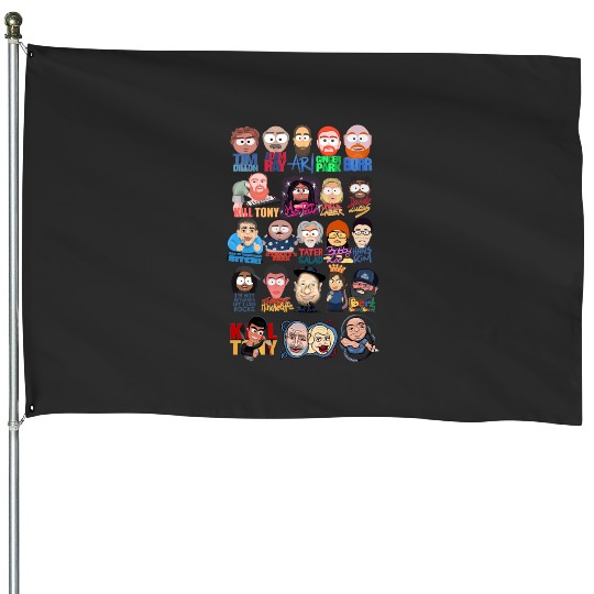 Stand Up Comedy Ultimate Collection - Stand-Up Icons South Park Style - Extended Edition  : Bobs Burgers Family Shirt, Bobs Burgers Vintage House Flags