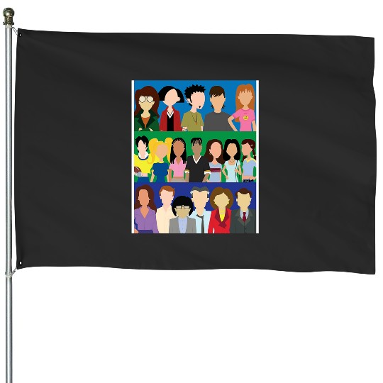 Daria  3: Bobs Burgers Family Shirt, Bobs Burgers Vintage House Flags