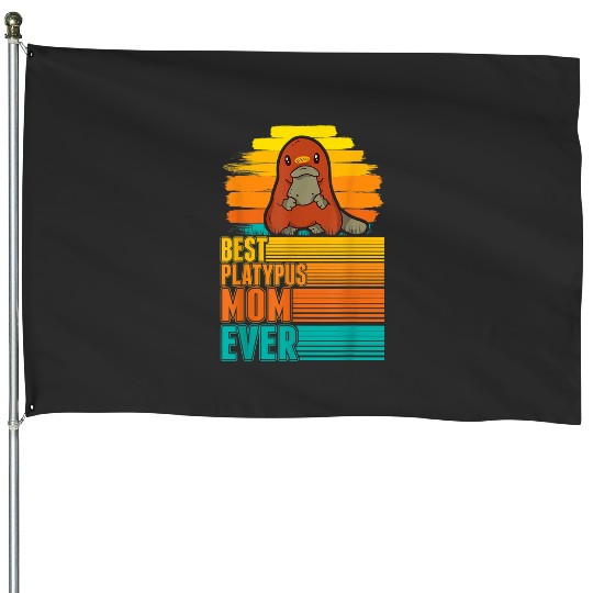 est Platypus Mom Ever  : Bobs Burgers Family Shirt, Bobs Burgers Vintage House Flags