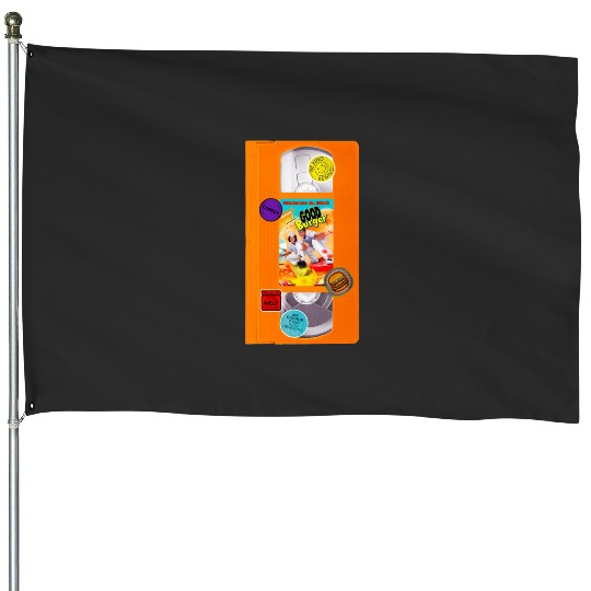 Orange Good Burger VHS Tape  : Bobs Burgers Family Shirt, Bobs Burgers Vintage House Flags