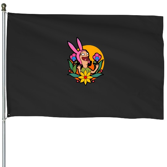 Floral Louise  : Bobs Burgers Family Shirt, Bobs Burgers Vintage House Flags