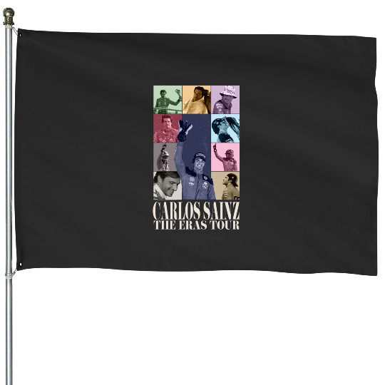 carlos sainz eras tour 2023 v2 season white letters 1 House Flags