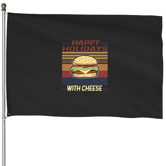 Happy Holidays With Cheese  4: Bobs Burgers Family Shirt, Bobs Burgers Vintage House Flags