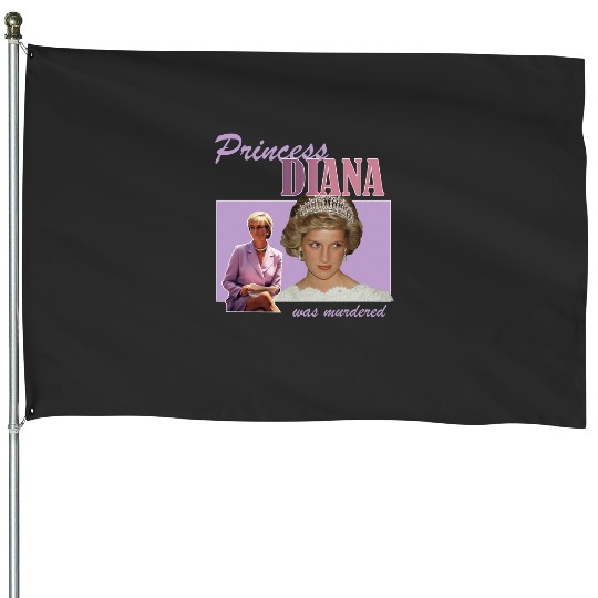 Princess Diana was Murdered  : Bobs Burgers Family Shirt, Bobs Burgers Vintage House Flags