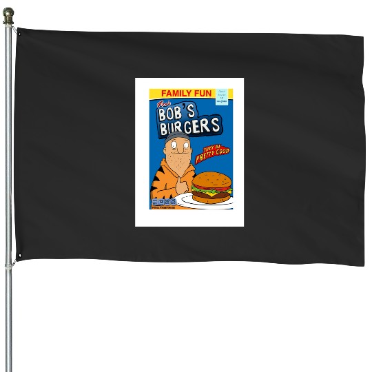 Bobs Burgers cereal  : Bobs Burgers Family Shirt, Bobs Burgers Vintage House Flags