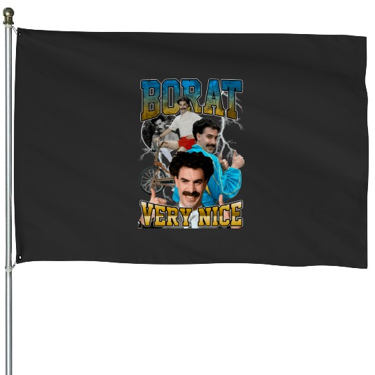 Borat Borat  : Bobs Burgers Family Shirt, Bobs Burgers Vintage House Flags