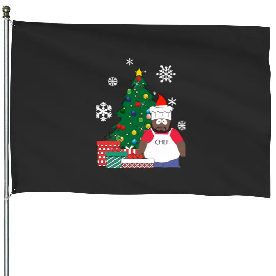 Chef Around The Christmas Tree South Park  : Bobs Burgers Family Shirt, Bobs Burgers Vintage House Flags