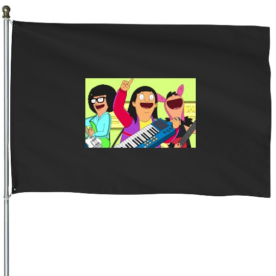 Bobs Burgers Boy Band  : Bobs Burgers Family Shirt, Bobs Burgers Vintage House Flags