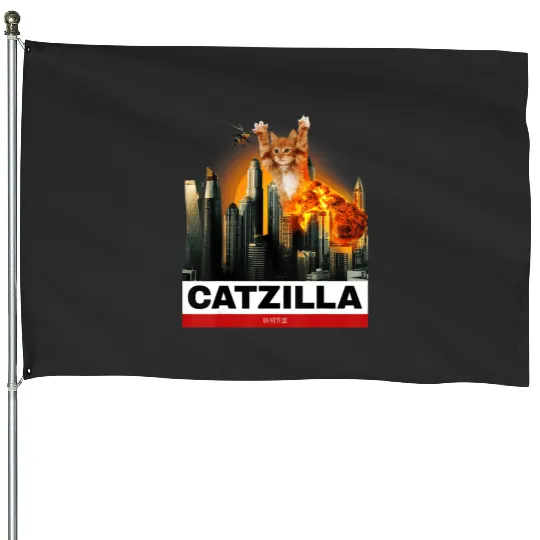 Catzilla Kitty For Cat Lovers To Halloween  : Bobs Burgers Family Shirt, Bobs Burgers Vintage House Flags