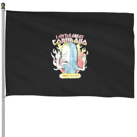 I Am The Great Cornholio Flame Portrait Perfect Gift Christmas  1: Bobs Burgers Family Shirt, Bobs Burgers Vintage House Flags