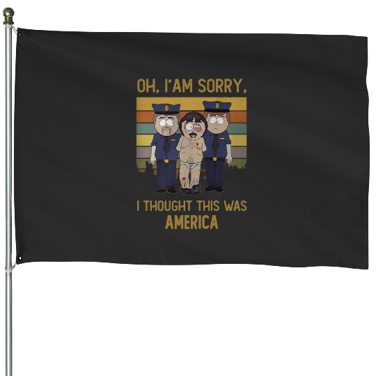 Randy Marsh Oh Im Sorry I Thought This was America Vintage T Shirt  : Bobs Burgers Family Shirt, Bobs Burgers Vintage House Flags