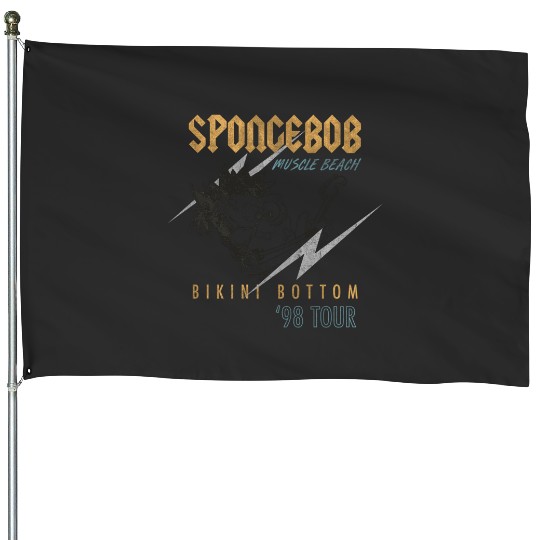 SpongeBob SquarePants Muscle Beach Rock Tour  : Bobs Burgers Family Shirt, Bobs Burgers Vintage House Flags