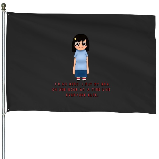 Tina Funny Quote Chibi 2  : Bobs Burgers Family Shirt, Bobs Burgers Vintage House Flags