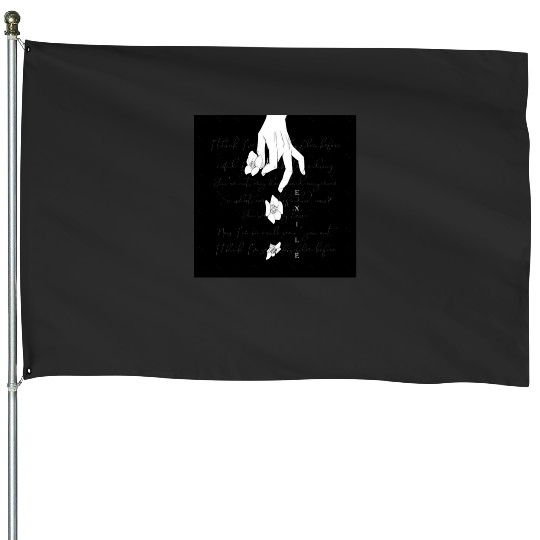 Discover Exile Folklore Taylor Aesthetic House Flags