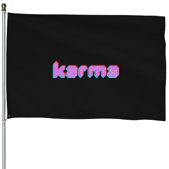 Karma (Is My Boyfriend) Eras Tour T-Shirt House Flags