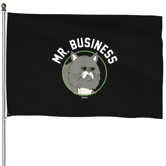 Bob'S-Burgers-Mr.-Business-T-Shirt House Flags