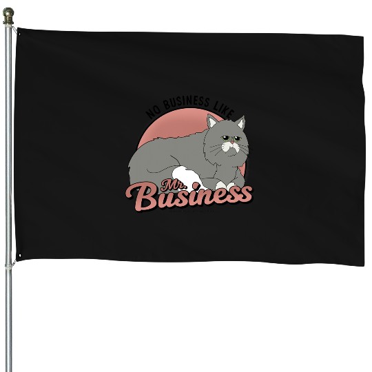 Bob's Burgers No Business Like Mr Business House Flags