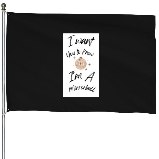Discover Taylor mirrorball  1 House Flags