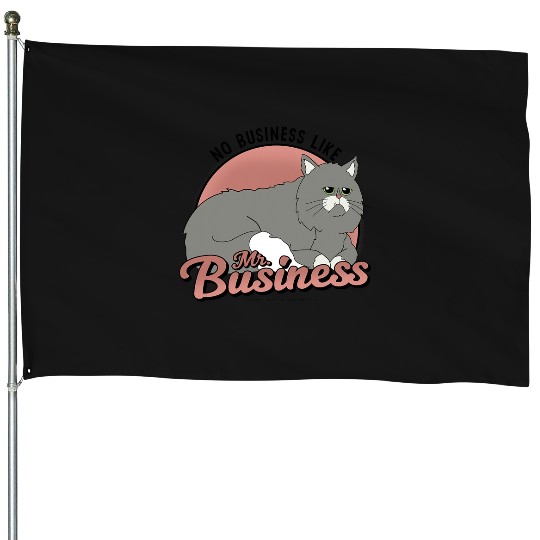 Bob's Burgers No Business Like Mr Business House Flags