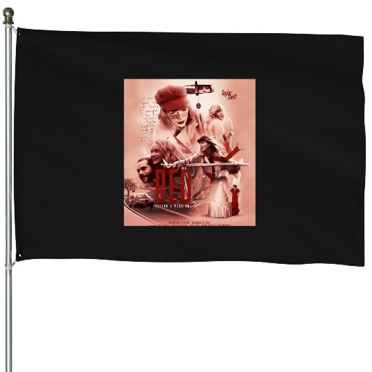 Discover Red Tv Taylor ) 3091 House Flags