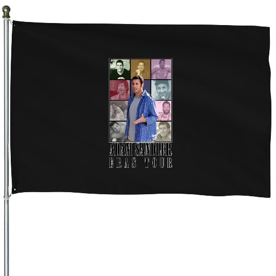 Adam Sandler Eras Tour T-Shirt (1) House Flags