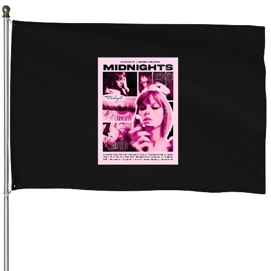 Discover Midnights - Taylor T-Shirt House Flags