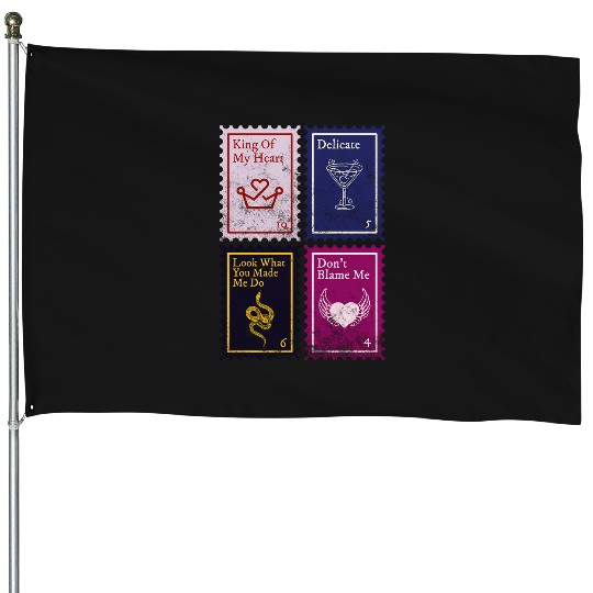Discover Taylor Stamps Reputation 4273 House Flags