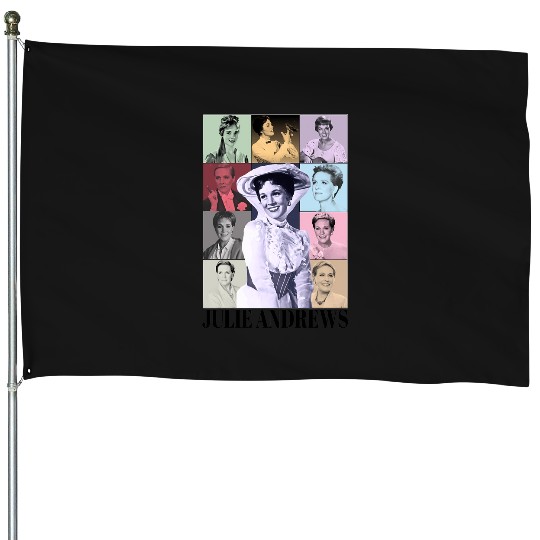 Julie Andrews Eras Tour T-Shirt House Flags