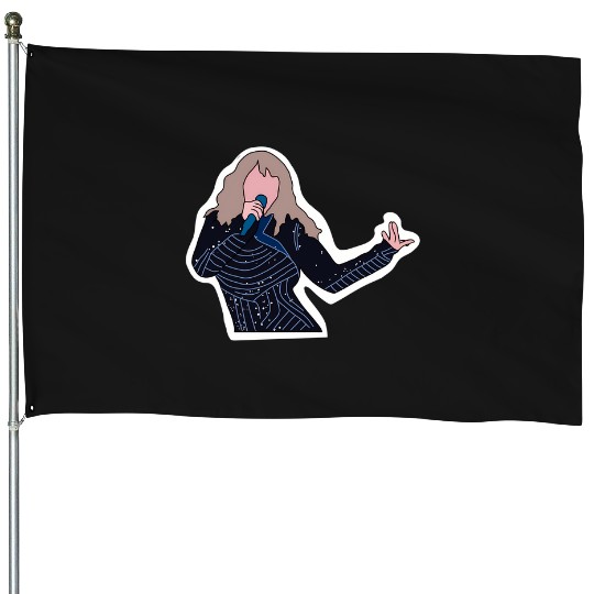 Discover Taylor Reputation Tour 5337 House Flags