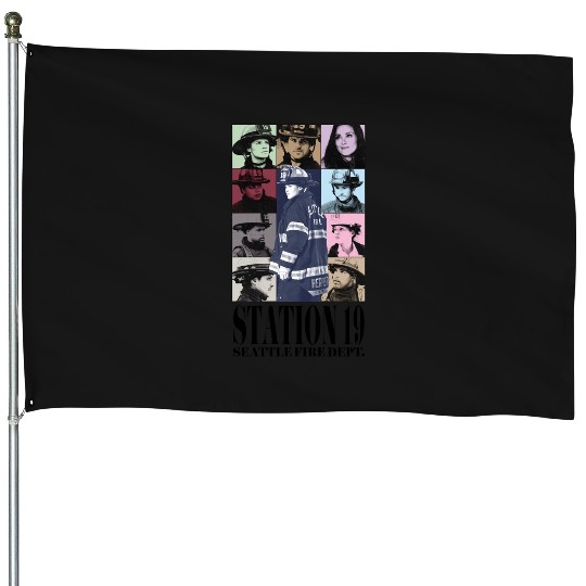 Discover STATION 19  THE ERAS TOUR Essential T-Shirt House Flags
