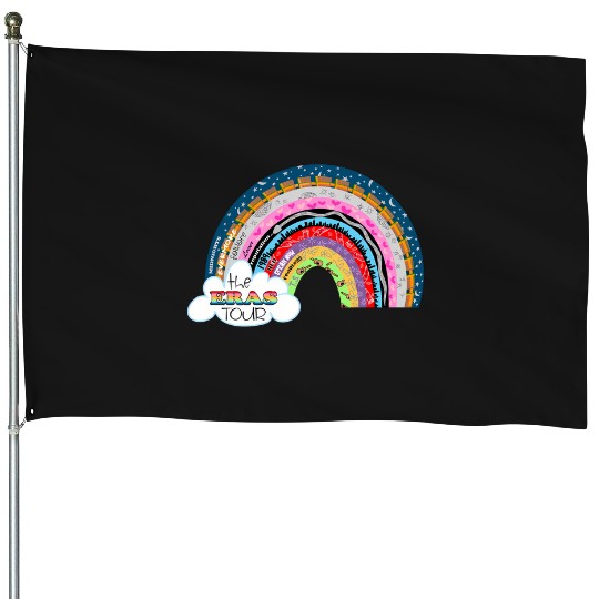 Eras Tour Rainbow 5972 House Flags