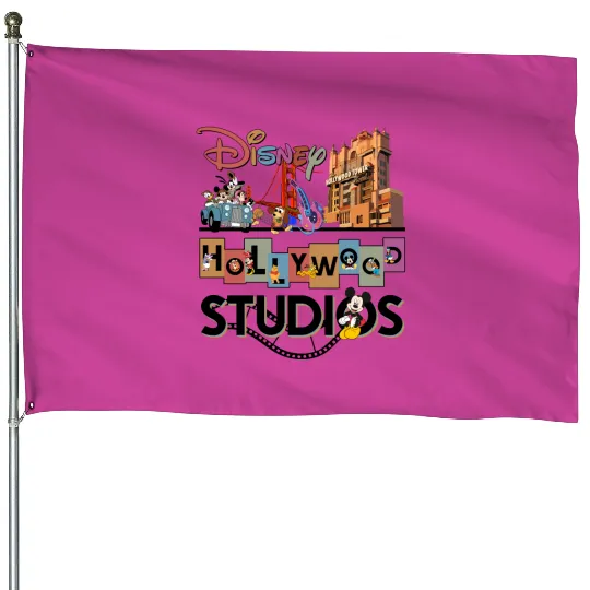 Disney Hollywood Studios House Flags, Hollywood Studios House Flags