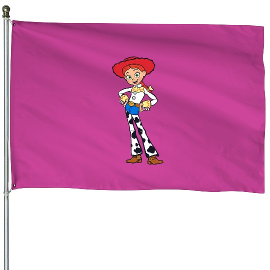 Disney Pixar Toy Story 4 Cowgirl Jessie House Flags