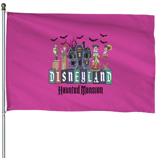 Disney The Haunted Mansion House Flags