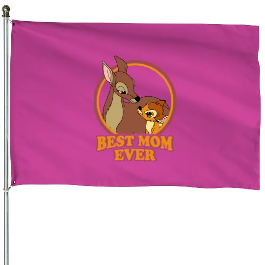 Disney Bambi And Mom Best Mom Ever House Flags, Mother's Day Gift