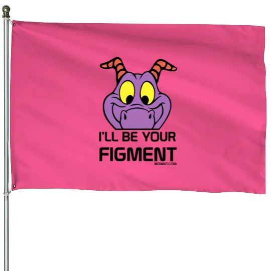 I'll Be Your Figment - Epcot, Journey Into Imagination - WDWNT.com - Disney - House Flags
