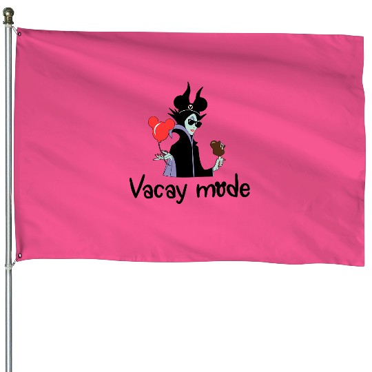 Disney Villains Vacay Mode, Maleficent Queen Sleeping Beauty Villain House Flags