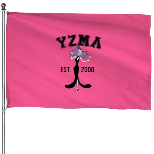 Yzma House Flags, Yzma Poison House Flags, Disney Yazma House Flags, , Disney Villain House Flags, Emperor's New Groove Yzma House Flags
