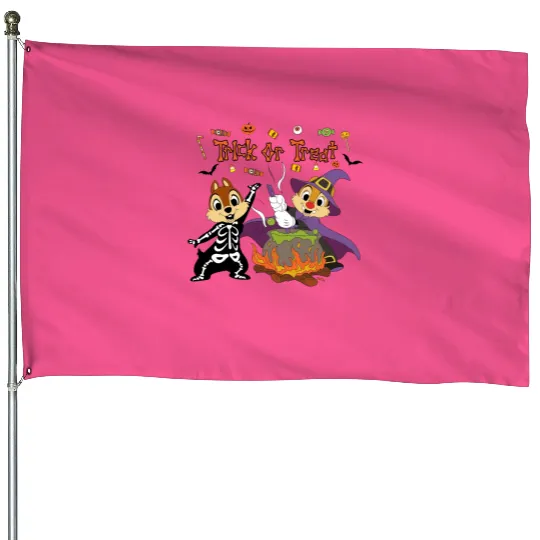 chip and dale House Flags, chip and dale halloween, disney chip and dale halloween House Flags, chip and dale, halloween House Flags, , 121644