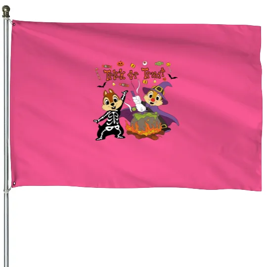 chip and dale House Flags, chip and dale halloween, disney chip and dale halloween House Flags, chip and dale, halloween House Flags, , 121644