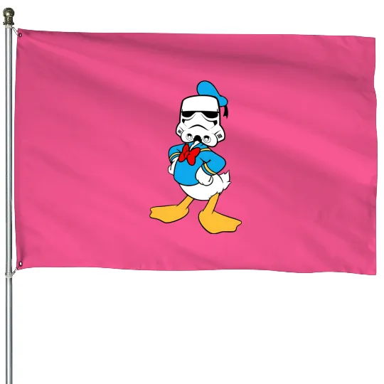 Disney Donald Duck Star Wars Stormtrooper House Flags